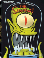 The Simpsons - The Complete Fourteenth Season Embossed Box Art