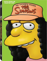 The Simpsons - The Complete Fifteenth Season Embossed Box Art