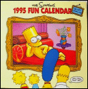 The Simpsons 1995 Fun Calendar