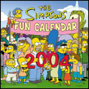 The Simpsons 2004 Fun Calendar