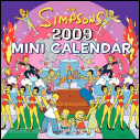 The Simpsons 2009 Mini Calendar