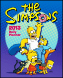 The Simpsons 2013 Daily Planner