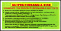 Diamond Simpsons Sticker Activity Album UK Back Cover Sticker