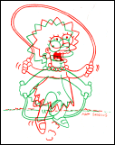 Diamond Simpsons Sticker Activity Album Motion Picture