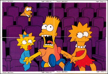 The Simpsons Diamond Stickers #147-150