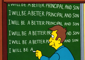 I Will Be A Better Principal And Son