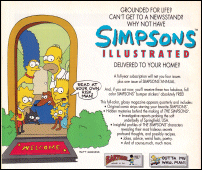 Simpsons Illustrated Advert