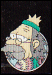 Simpsons Comics A Go-Go Grampa Hippy icon