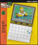 The Simpsons Puzzle a Month Jigsaw Calendar