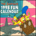 The Simpsons 1998 Fun Calendar