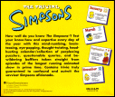 The Trivial Simpsons 2002 365-Day Box Calendar Back