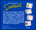 The Trivial Simpsons 2003 365-Day Box Calendar Back