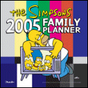 The Simpsons 2005 Family Planner