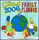 The Simpsons 2006 Family Planner