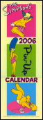 The Simpsons 2006 Pin-Up Calendar