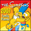 The Simpsons 2007 Family Planner