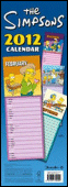 The Simpsons 2012 Calendar Reverse