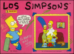 Panini 1991 Simpsons Album - Spain