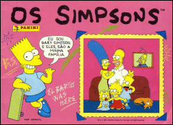 Panini 1991 Simpsons Album - Italy