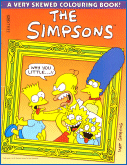 The Simpsons: A Very Skewed Colouring Book!