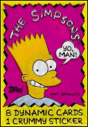 Topps: The Simpsons Trading Card 8 Pack Bart