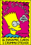 Topps: The Simpsons Trading Card 16 Pack Bart