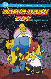 Comic Book Guy: The Comic Book #1: Cover 4