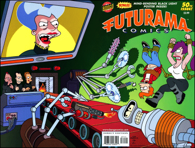 Futurama Comics #50 Wraparound Cover
