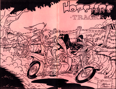 Hopster's Tracks Preview Issue Wrap-around cover