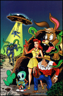 Roswell: Little Green Man #2 Back Cover Pin-up
