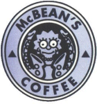Simpsons Comics #32 McBeans logo