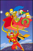 Simpsons Comics #113 Christmas Poster