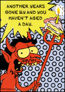 Devil Birthday Card