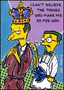 Burns & Smithers Birthday Card