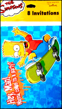Simpsons Party Invites