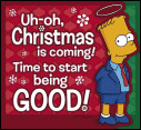 Bart Christmas Card