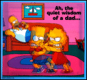 Homer/Bart/Lisa Father's Day Card