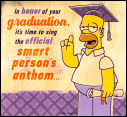 Homer Graduation Card