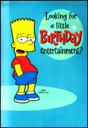 Sad Bart Greeting Card by Theo C