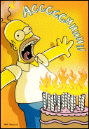 Homer Birthday Card