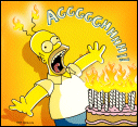 Homer Birthday Card