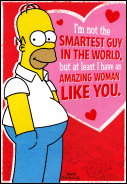 Homer Valentine Card