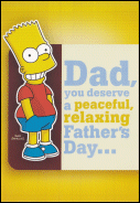 Bart Father's Day Card