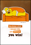 Homer Father's Day Card