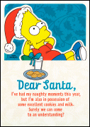 Bart Christmas Card
