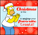 Homer Christmas Card