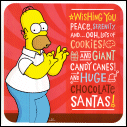 Homer Christmas Card