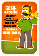 Ned Flanders Birthday Card