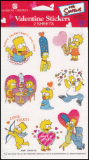 1997 Valentine Stickers