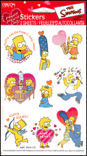 1997 Valentine Stickers
